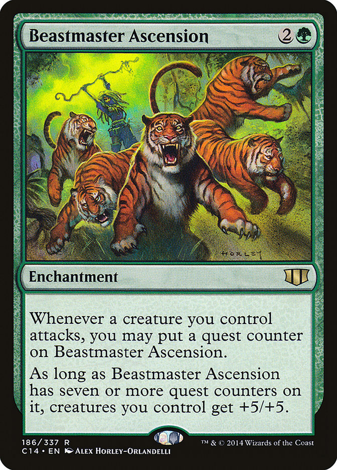 Beastmaster Ascension [Commander 2014] | Gate City Games LLC