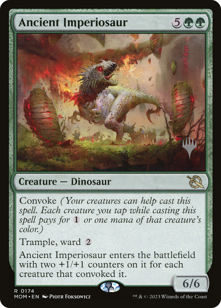 Ancient Imperiosaur (Promo Pack) [March of the Machine Promos] | Gate City Games LLC