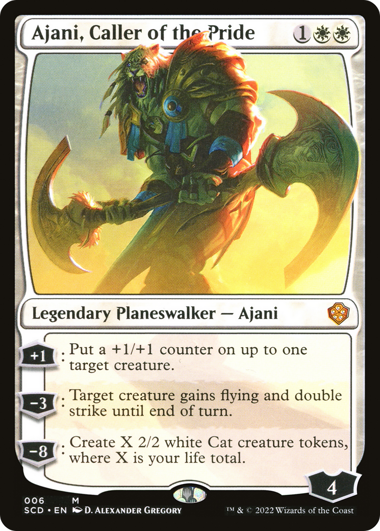 Ajani, Caller of the Pride [Starter Commander Decks] | Gate City Games LLC