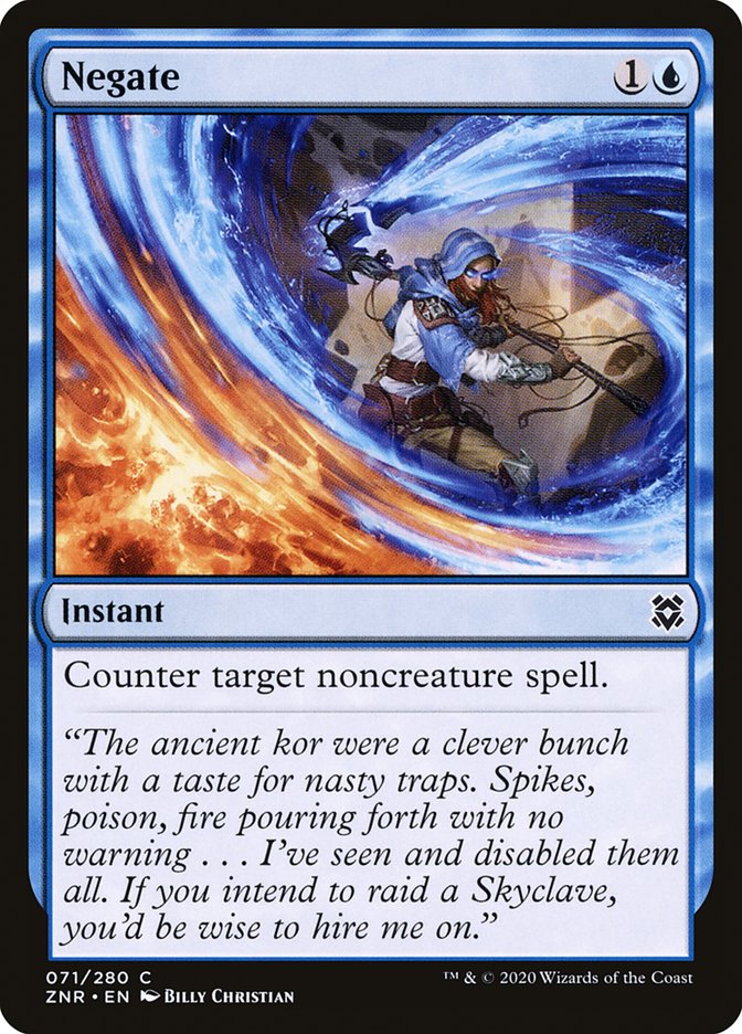 Negate [Zendikar Rising] | Gate City Games LLC