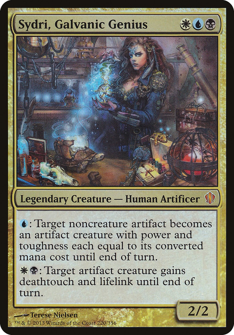 Sydri, Galvanic Genius (Oversized) [Commander 2013 Oversized] | Gate City Games LLC