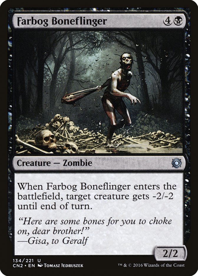 Farbog Boneflinger [Conspiracy: Take the Crown] | Gate City Games LLC