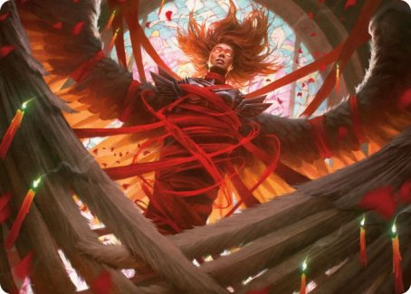 Sigarda's Imprisonment Art Card [Innistrad: Crimson Vow Art Series] | Gate City Games LLC