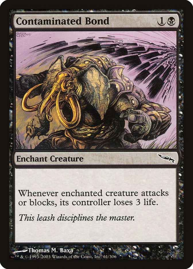 Contaminated Bond [Mirrodin] | Gate City Games LLC