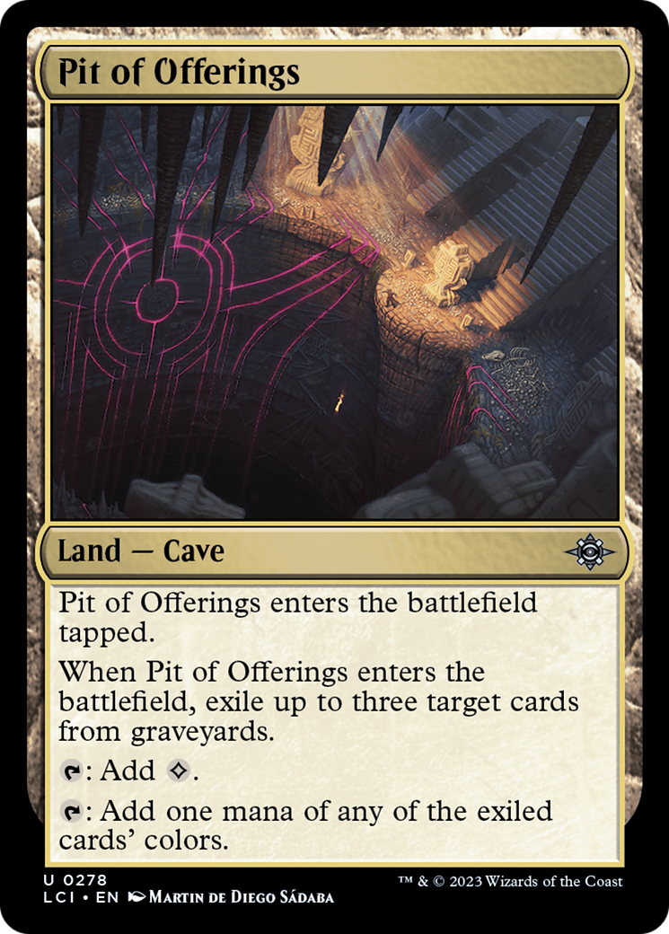 Pit of Offerings [The Lost Caverns of Ixalan] | Gate City Games LLC