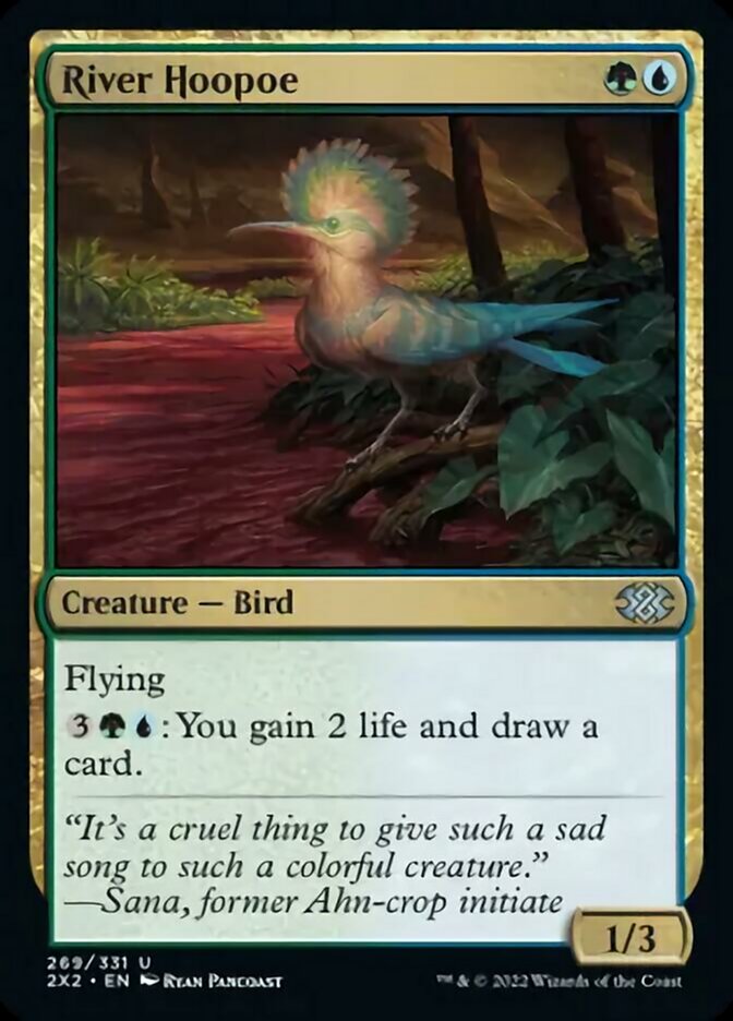 River Hoopoe [Double Masters 2022] | Gate City Games LLC