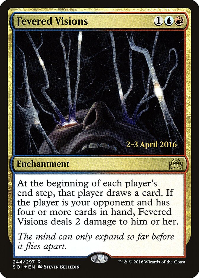 Fevered Visions [Shadows over Innistrad Prerelease Promos] | Gate City Games LLC
