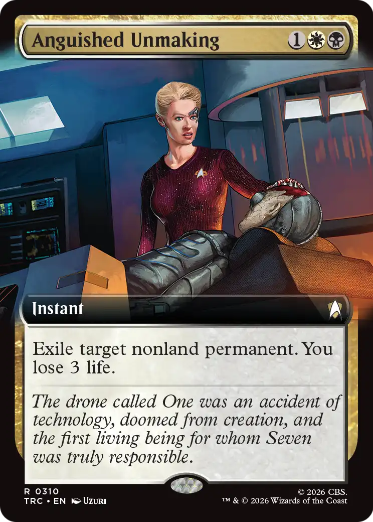 Anguished Unmaking (Extended Art) [Star Trek Commander] | Gate City Games LLC