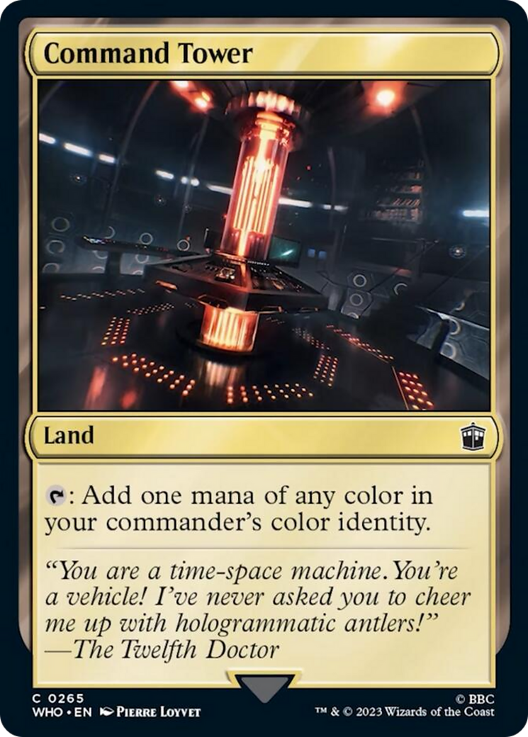 Command Tower (0265) [Doctor Who] | Gate City Games LLC