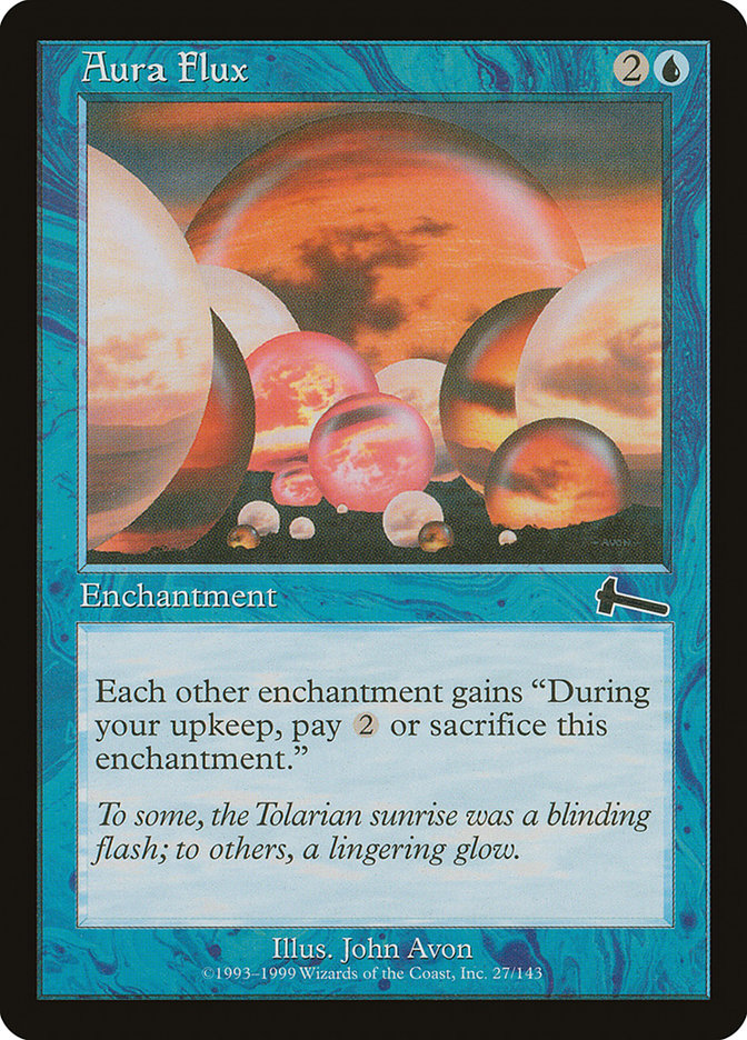 Aura Flux [Urza's Legacy] | Gate City Games LLC