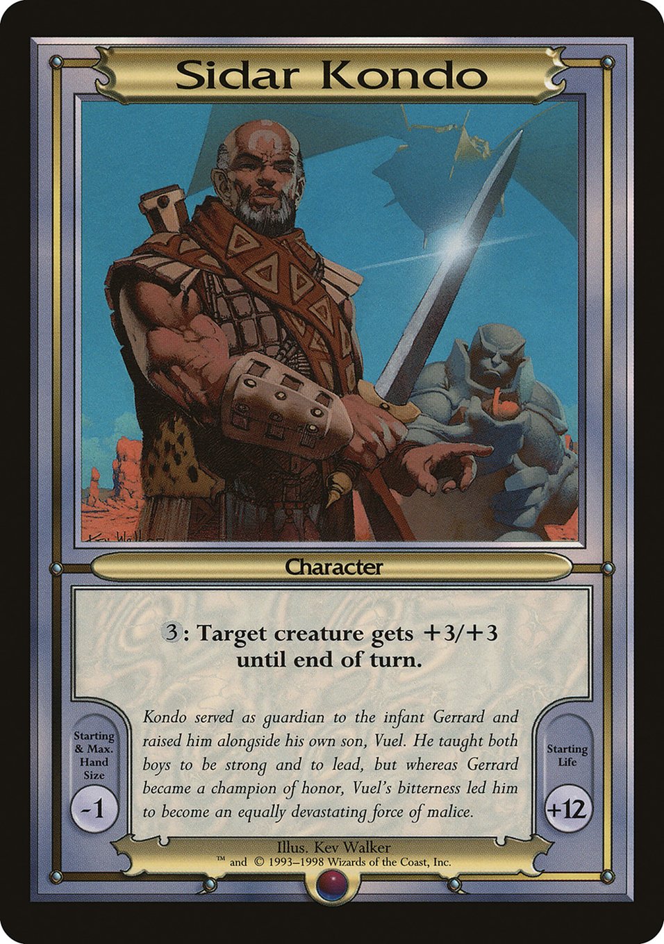 Sidar Kondo [Vanguard Series] | Gate City Games LLC