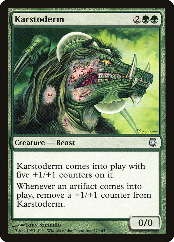 Karstoderm [Darksteel] | Gate City Games LLC