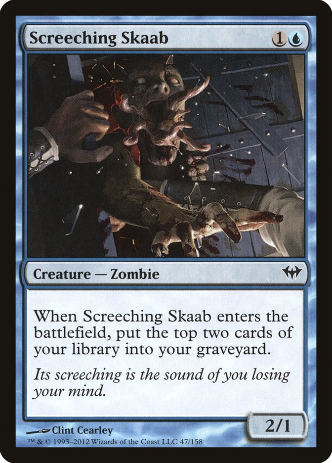 Screeching Skaab [Dark Ascension] | Gate City Games LLC