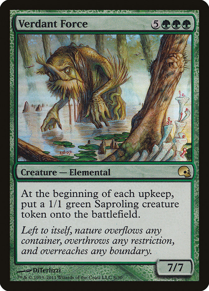 Verdant Force [Premium Deck Series: Graveborn] | Gate City Games LLC