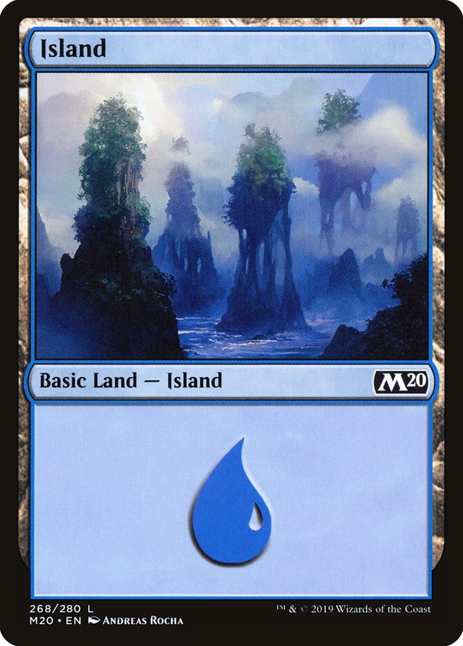 Island (268) [Core Set 2020] | Gate City Games LLC