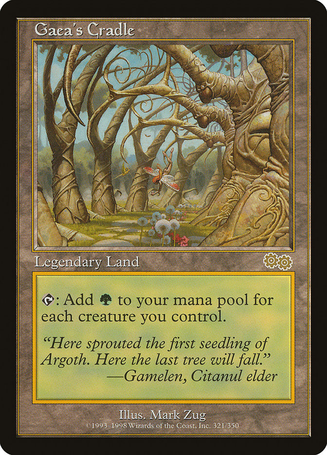Gaea's Cradle [Urza's Saga] | Gate City Games LLC