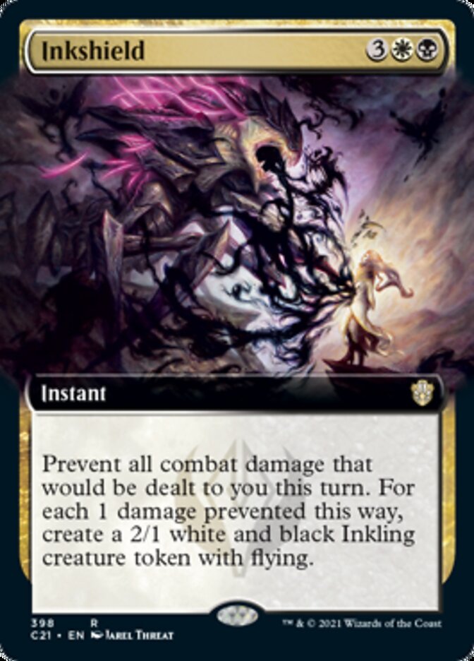 Inkshield (Extended Art) [Commander 2021] | Gate City Games LLC