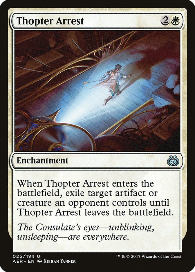 Thopter Arrest [Aether Revolt] | Gate City Games LLC