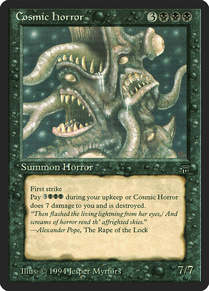 Cosmic Horror [Legends] | Gate City Games LLC