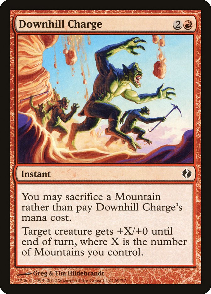 Downhill Charge [Duel Decks: Venser vs. Koth] | Gate City Games LLC