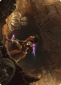 Dogged Pursuit Art Card [Kaldheim Art Series] | Gate City Games LLC