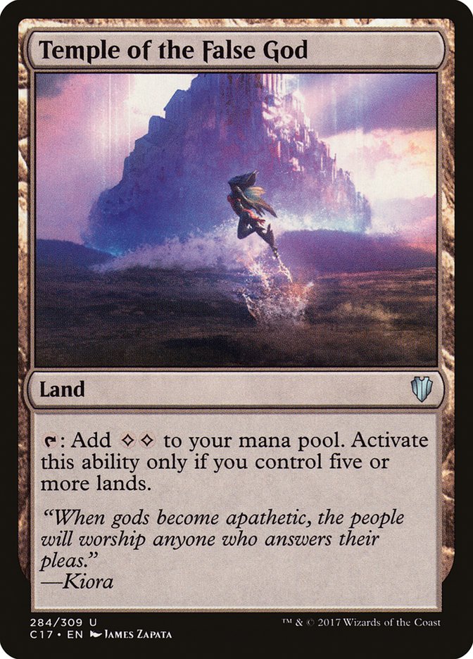Temple of the False God [Commander 2017] | Gate City Games LLC