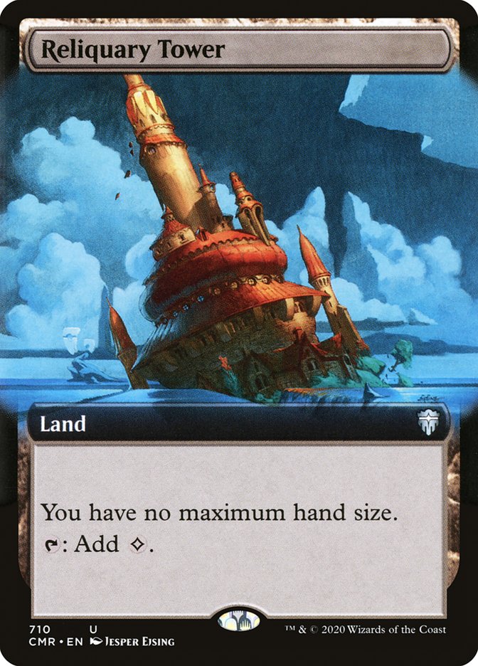 Reliquary Tower (Extended Art) [Commander Legends] | Gate City Games LLC