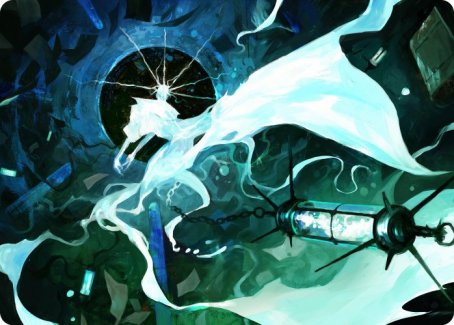 Thirst for Discovery Art Card [Innistrad: Crimson Vow Art Series] | Gate City Games LLC