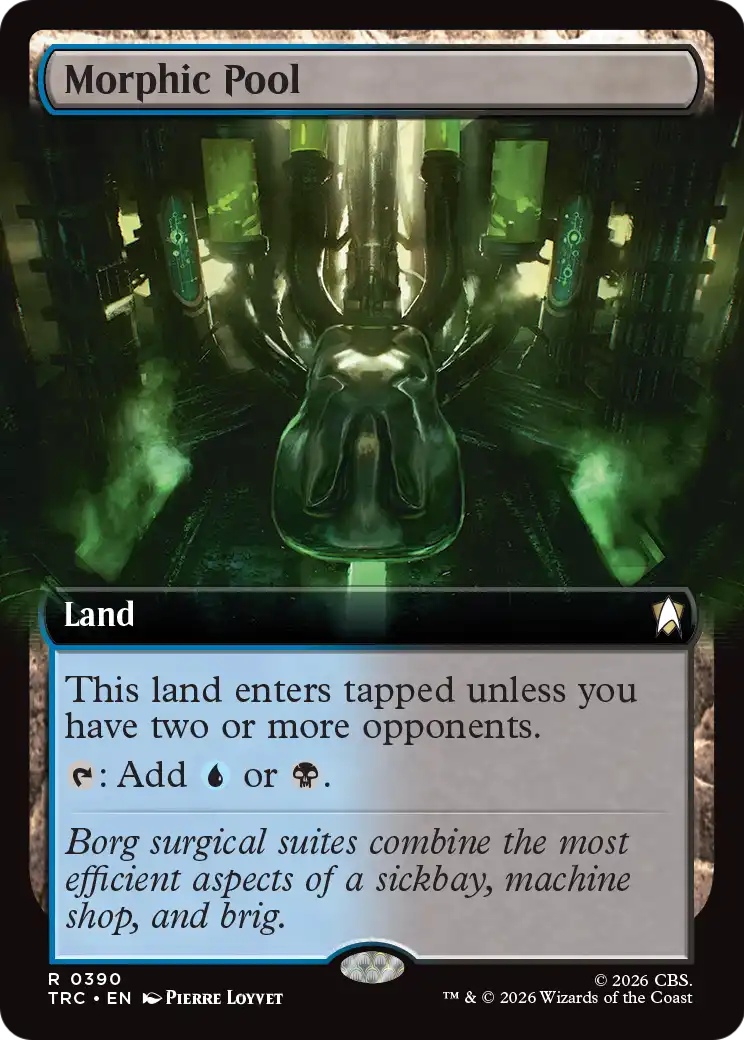 Morphic Pool (Extended Art) [Star Trek Commander] | Gate City Games LLC