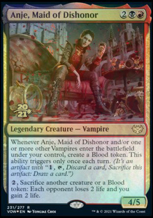 Anje, Maid of Dishonor [Innistrad: Crimson Vow Prerelease Promos] | Gate City Games LLC