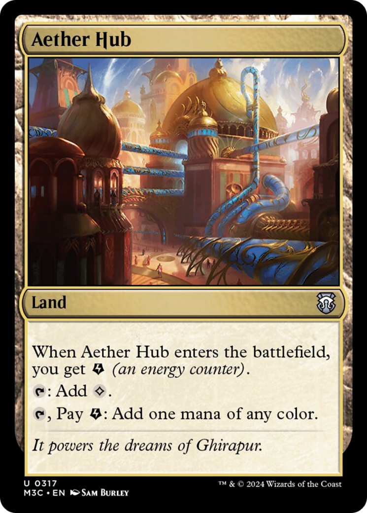 Aether Hub [Modern Horizons 3 Commander] | Gate City Games LLC