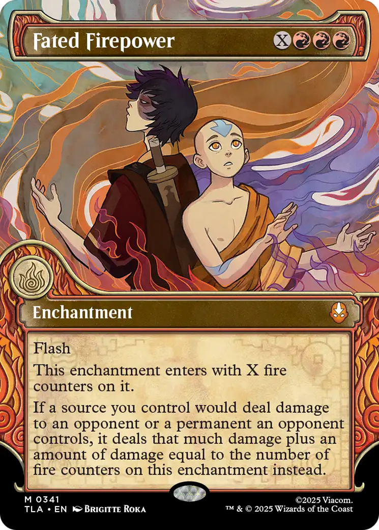 Fated Firepower (Showcase) [Avatar: The Last Airbender] | Gate City Games LLC
