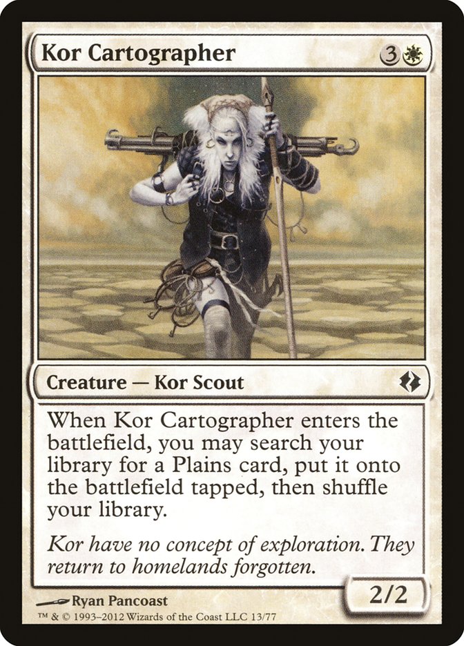 Kor Cartographer [Duel Decks: Venser vs. Koth] | Gate City Games LLC