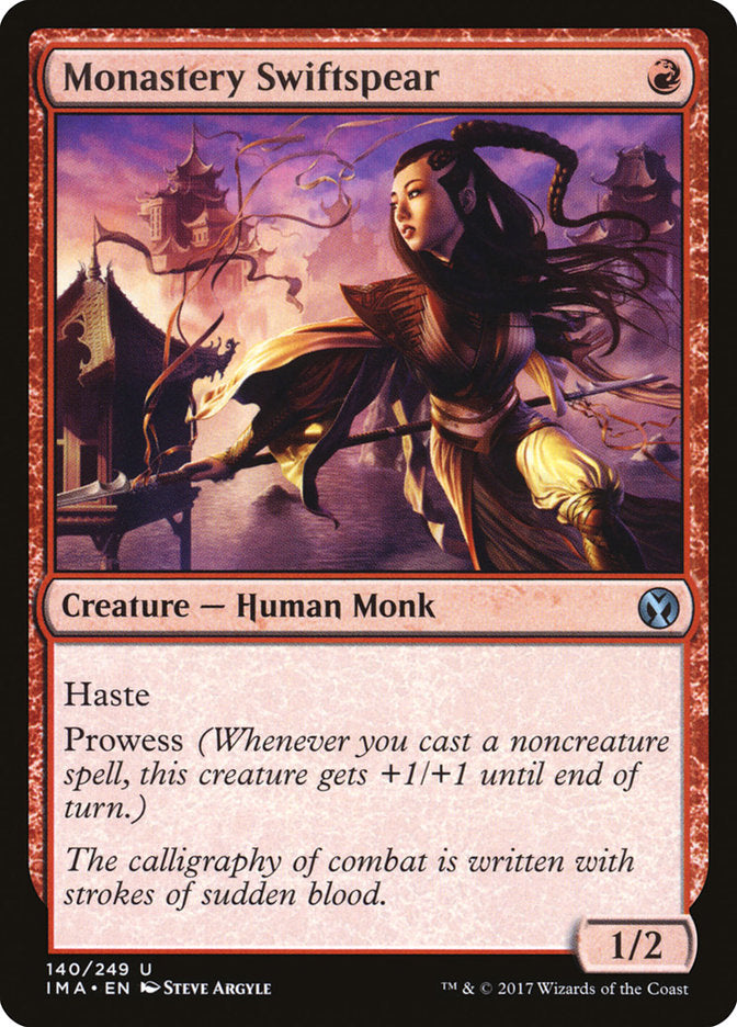 Monastery Swiftspear [Iconic Masters] | Gate City Games LLC