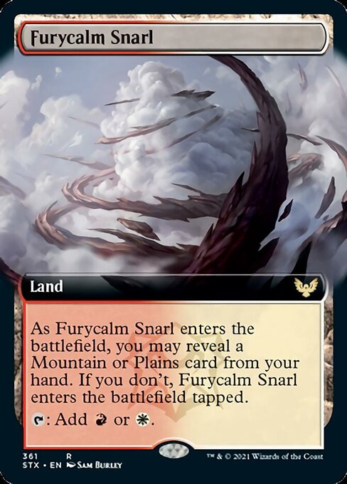 Furycalm Snarl (Extended Art) [Strixhaven: School of Mages] | Gate City Games LLC