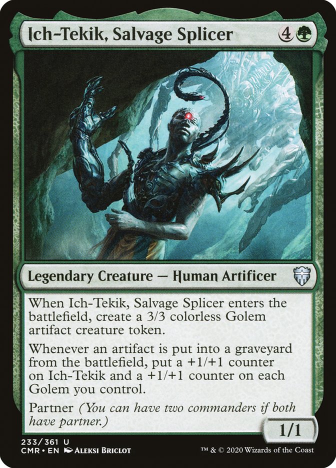 Ich-Tekik, Salvage Splicer [Commander Legends] | Gate City Games LLC