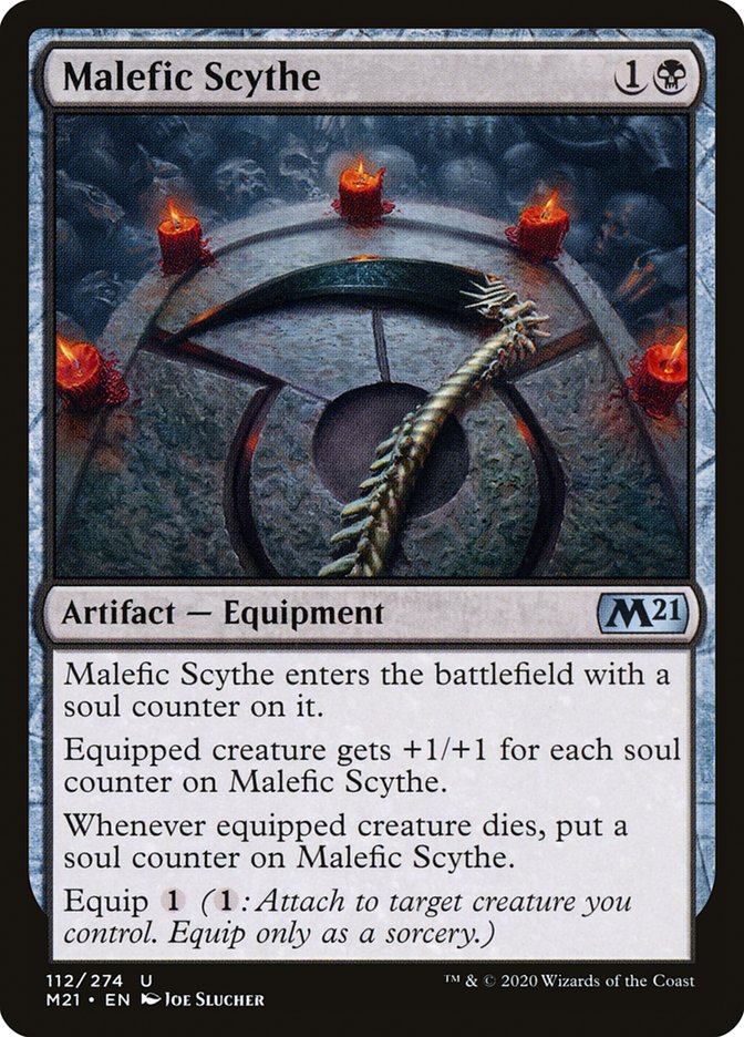 Malefic Scythe [Core Set 2021] | Gate City Games LLC