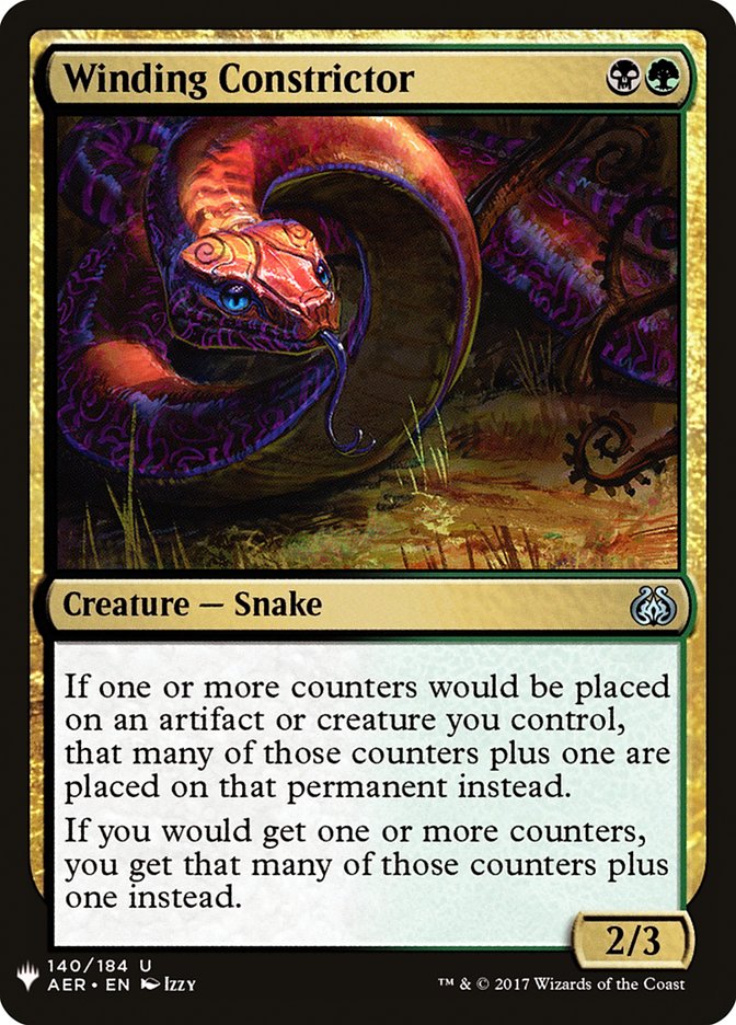 Winding Constrictor [Mystery Booster] | Gate City Games LLC