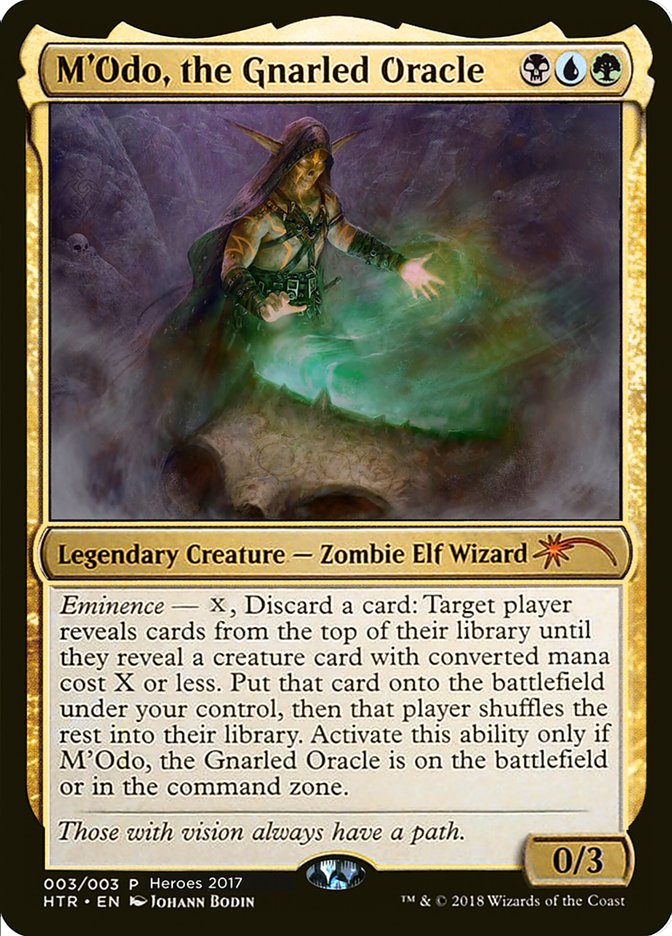 M'Odo, the Gnarled Oracle [Heroes of the Realm] | Gate City Games LLC