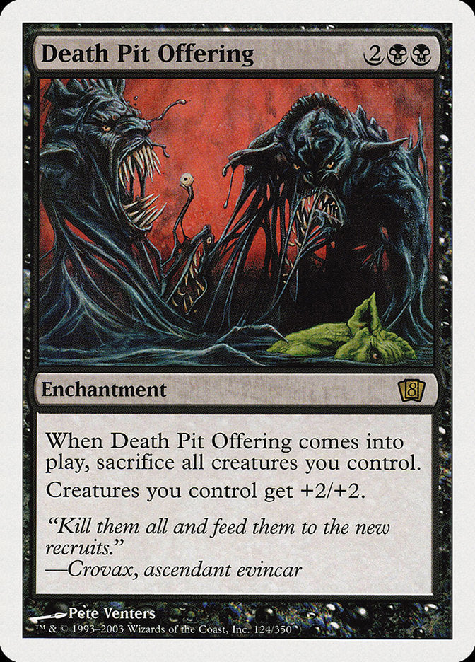 Death Pit Offering [Eighth Edition] | Gate City Games LLC
