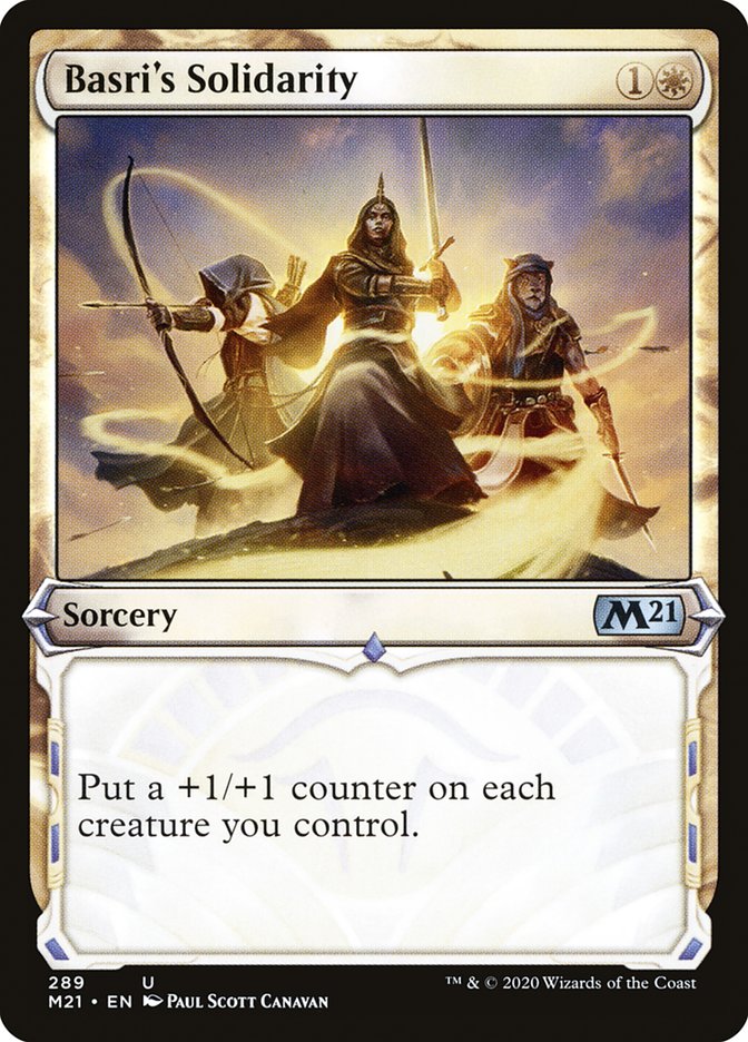 Basri's Solidarity (Showcase) [Core Set 2021] | Gate City Games LLC