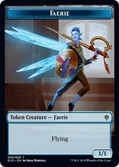 Faerie // Food (15) Double-Sided Token [Throne of Eldraine Tokens] | Gate City Games LLC