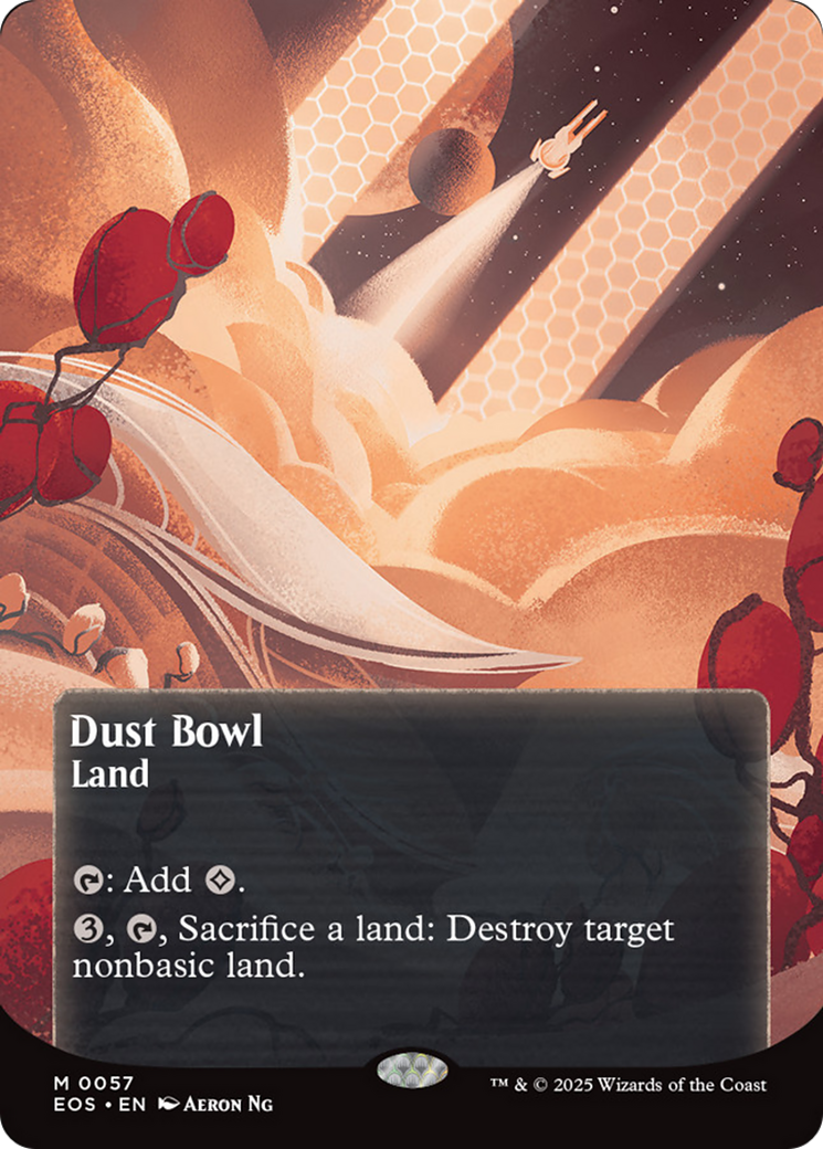 Dust Bowl (0057) (Borderless) [Edge of Eternities: Stellar Sights] | Gate City Games LLC