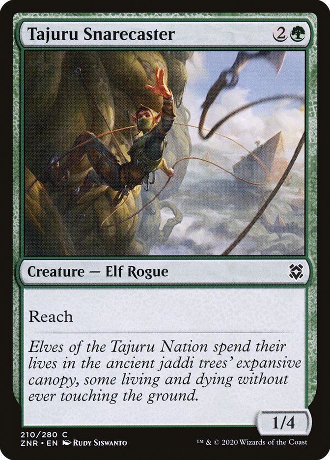 Tajuru Snarecaster [Zendikar Rising] | Gate City Games LLC