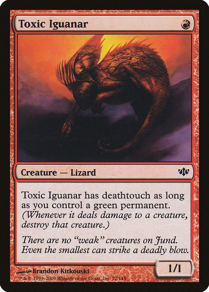 Toxic Iguanar [Conflux] | Gate City Games LLC