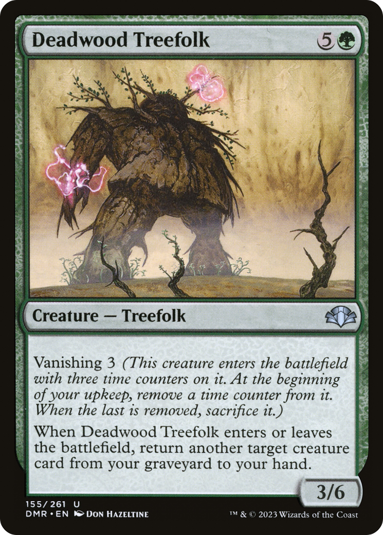 Deadwood Treefolk [Dominaria Remastered] | Gate City Games LLC