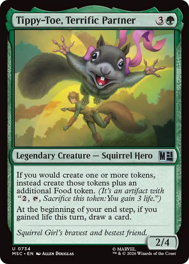 Tippy-Toe, Terrific Partner [Marvel Super Heroes Commander] | Gate City Games LLC
