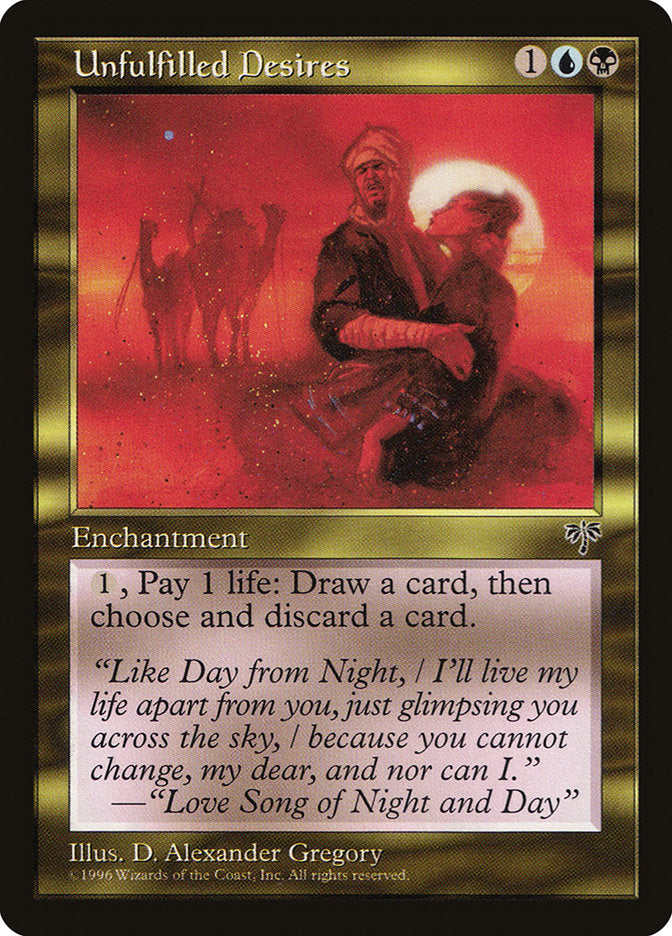 Unfulfilled Desires [Mirage] | Gate City Games LLC