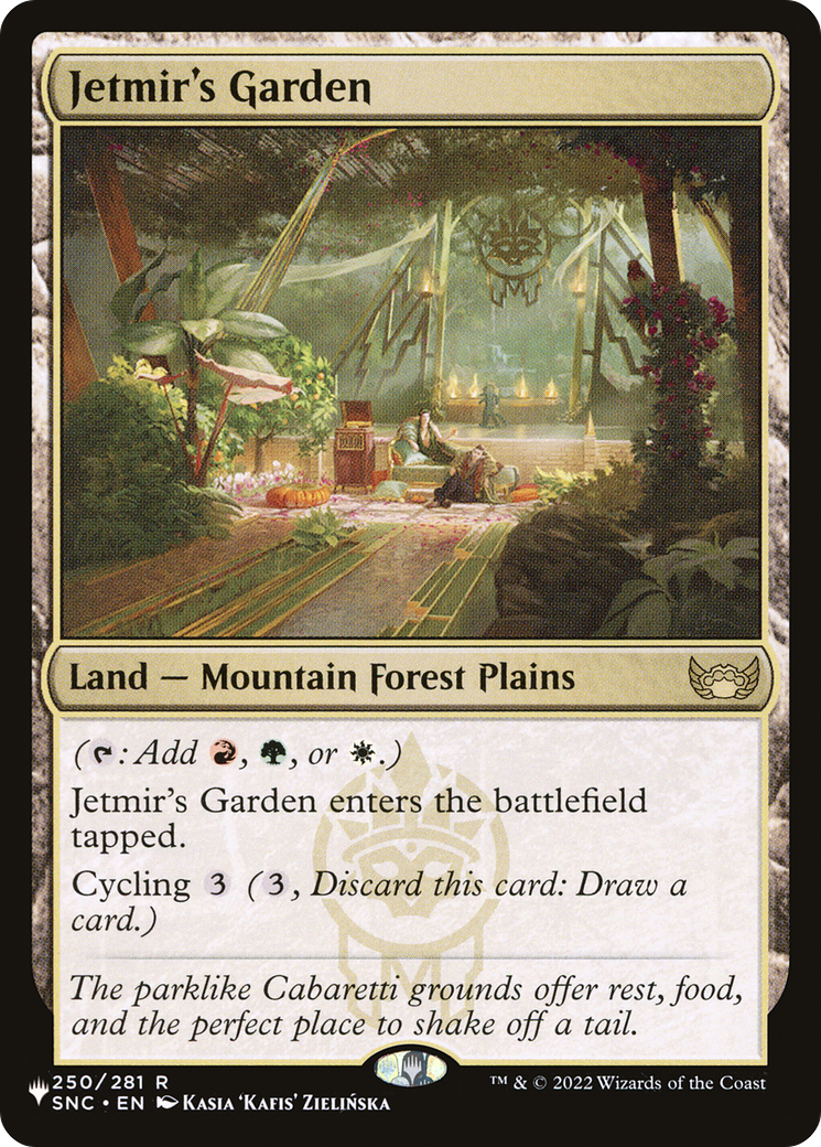 Jetmir's Garden [The List] | Gate City Games LLC