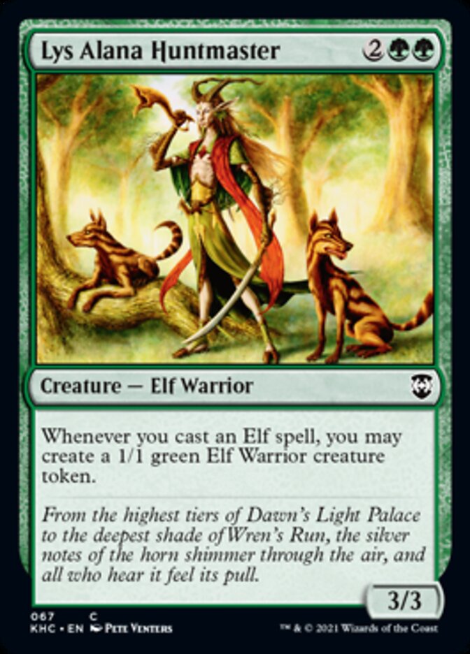 Lys Alana Huntmaster [Kaldheim Commander] | Gate City Games LLC